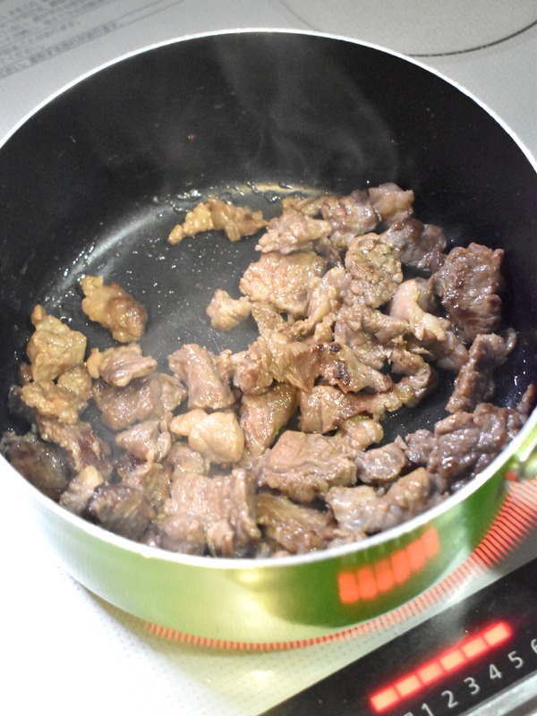 野菜ごろごろ牛丼 (4)