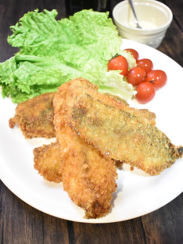 大き目アジフライ (9)