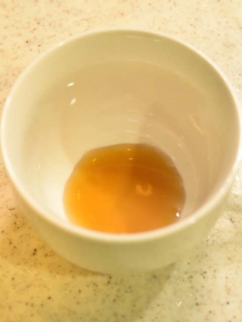 納豆のタレでお吸い物 (3)