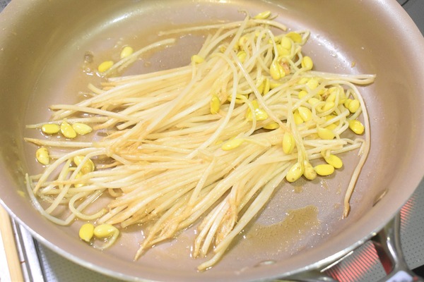 焼き豆もやし (4)