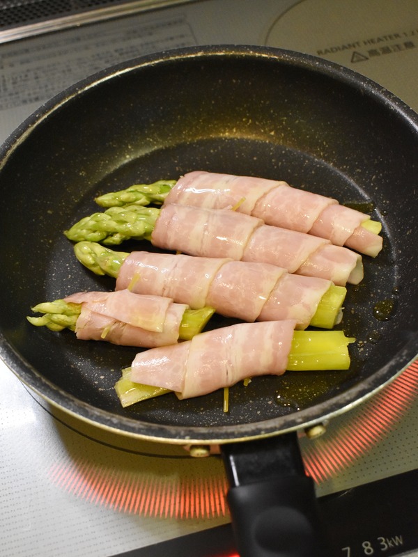 アスパラベーコン (5)