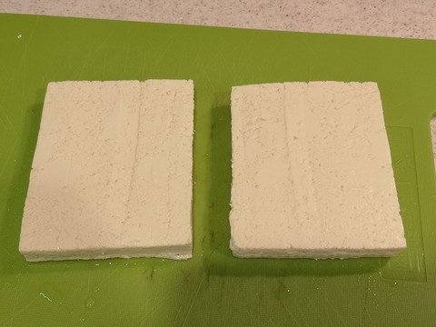 木綿豆腐のチーズ挟み焼き (2)
