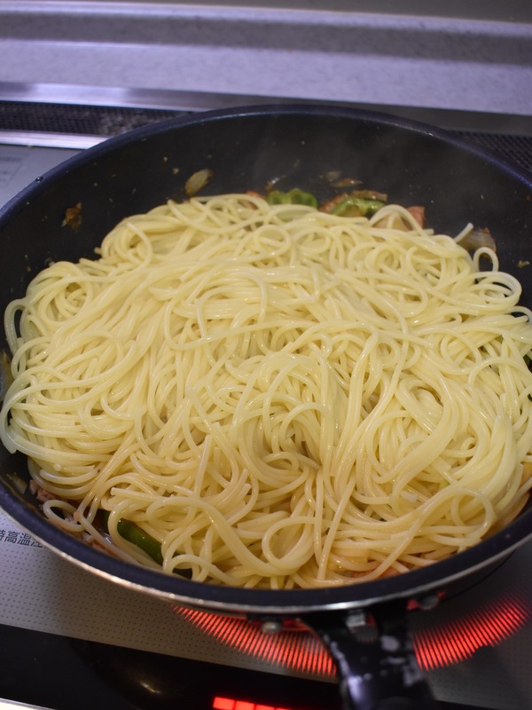 にんにくナポリタン (6)