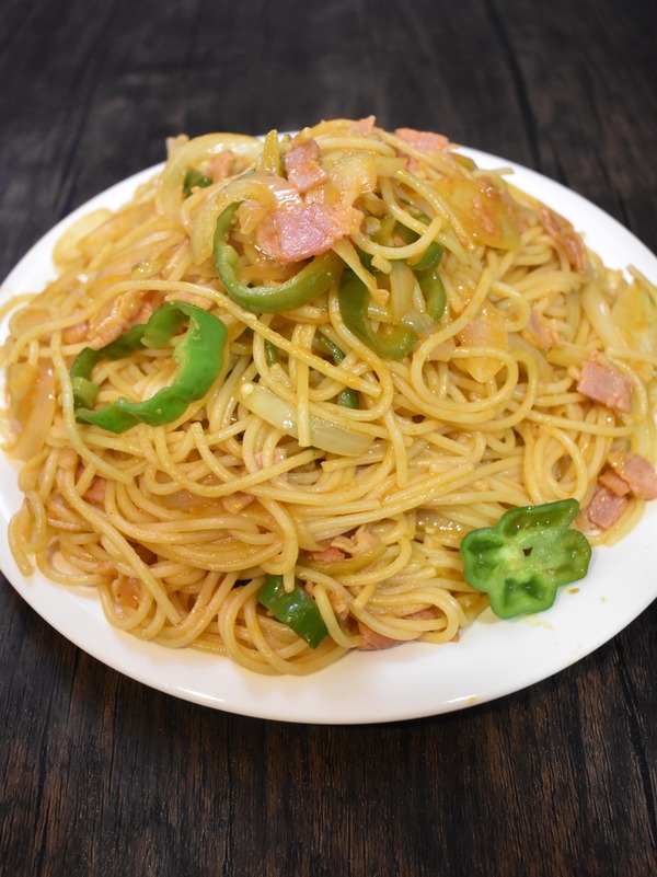 にんにくナポリタン (7)