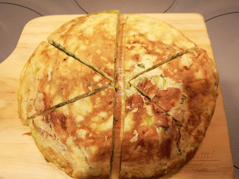 白ねぎオムレツ (9)