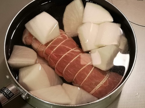 豚肉と大根の柔らか煮 (3)
