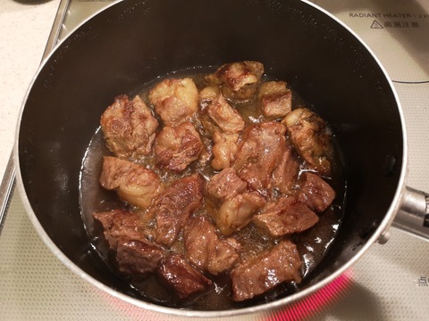牛肉の酒蒸し (6)
