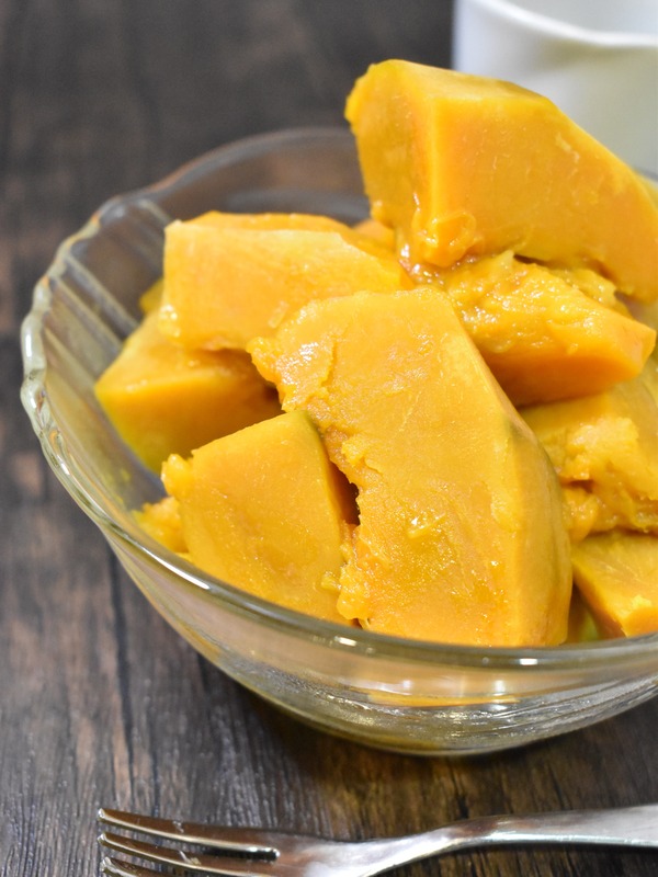 かぼちゃのレモンバター煮 (1)