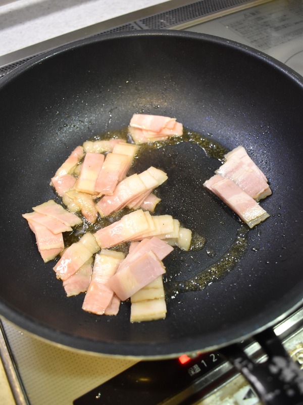 レタスとベーコンの中華丼 (3)