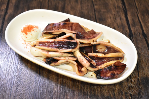 イカのにんにく醤油焼き (7)