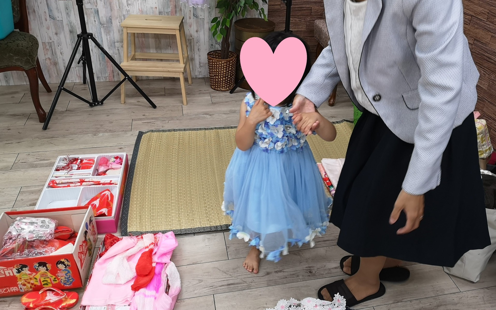 娘 七五三のお参りに行く 気まま料理で レシピとか Powered By ライブドアブログ