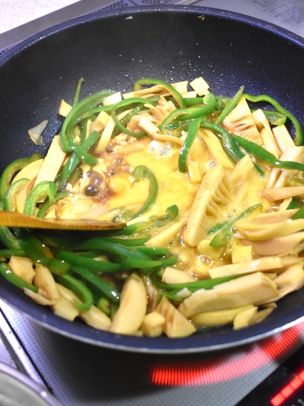 筍たっぷり炒飯 (5)