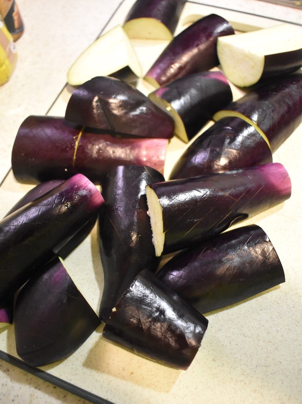 茄子のゆず揚げびたし (3)