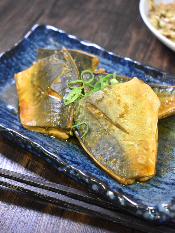鯖のウスターソース煮 (2)