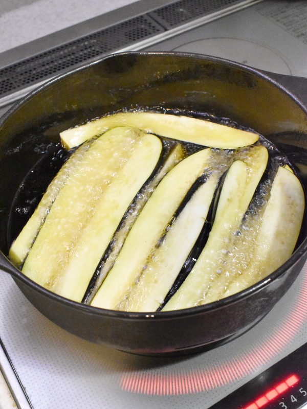 茄子の梅揚げびたし (4)
