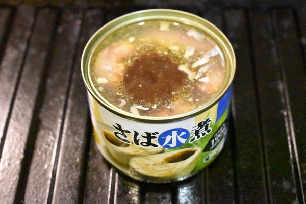 鯖缶のBBQソース焼き (3)