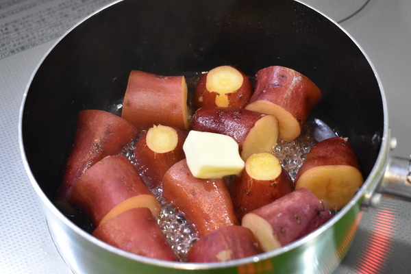 さつま芋のレモンバター煮 (5)