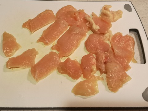 鶏むね肉の味噌唐揚 (2)