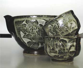 益子焼 佐久間藤也さん 角皿 益子焼 佐久間藤也さん 角皿 (佐久間藤也・中村曙生 2人展