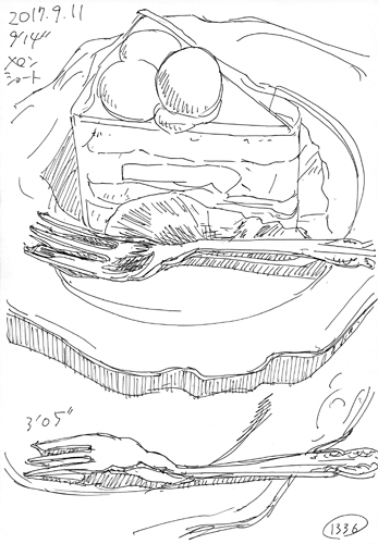 30秒ドロー 一発描き クロッキー お絵描き練習日記