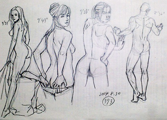 フィギュアスケート雑感 スケート絵 お絵描き練習日記