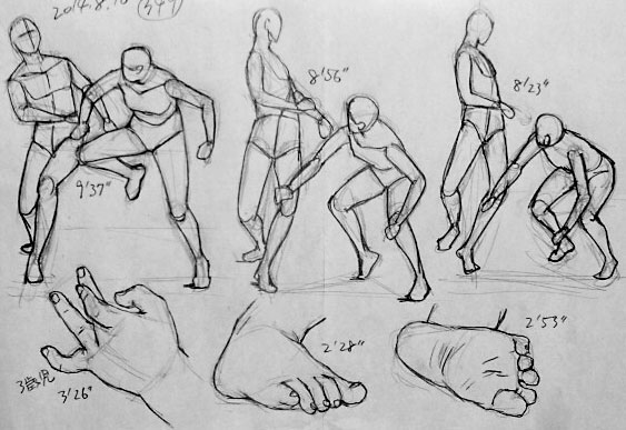 アクションスケッチとりあえずおしまいとアニメ絵模写練習 お絵描き練習日記 アクションスケッチとりあえずおしまいとアニメ絵模写練習 お絵描き練習日記