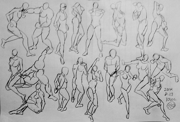 カラー ライト 読了 お絵描き練習日記