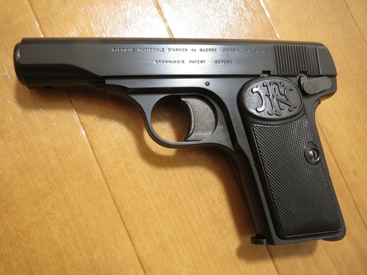 マルシン　ブローニング　m1910 固定　ガスガン　ジャンク マルシン ブローニング M1910 固定スライド ガスガン 峰不二子