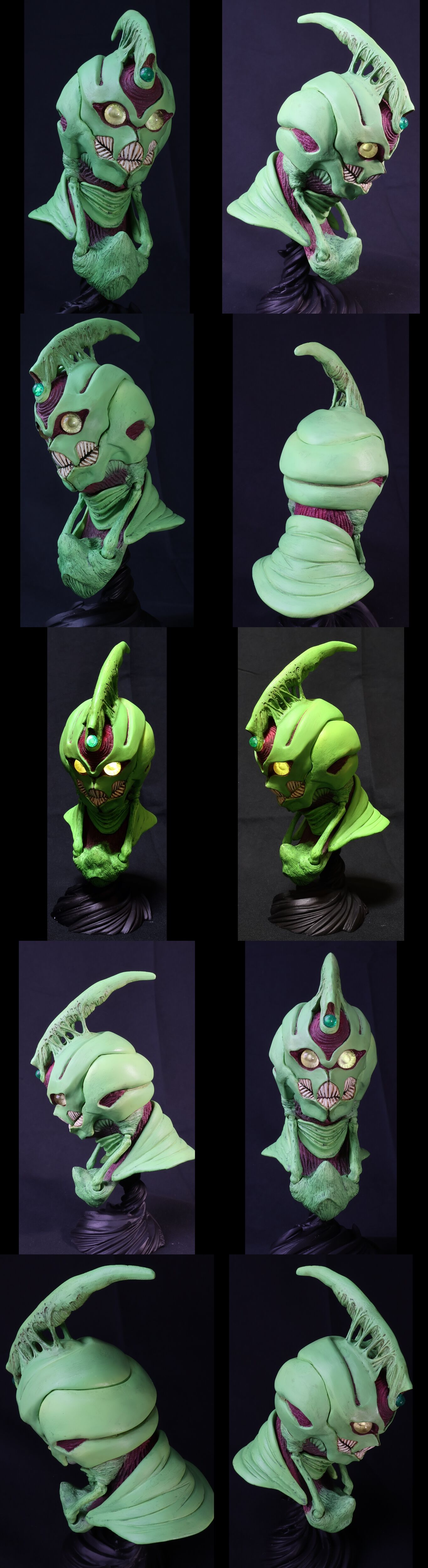 ガレージキット ガイバーヘッドバリエーション イミテーション