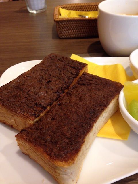 今日はシナモントーストです 今日なに食べた Today S Cafe Sweet