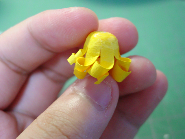 安価で紙製指乗り薔薇乙女作る