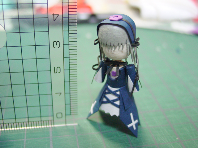 安価で紙製指乗り薔薇乙女作る