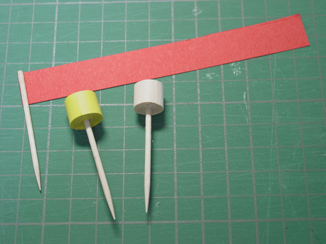 安価で紙製指乗り薔薇乙女作る