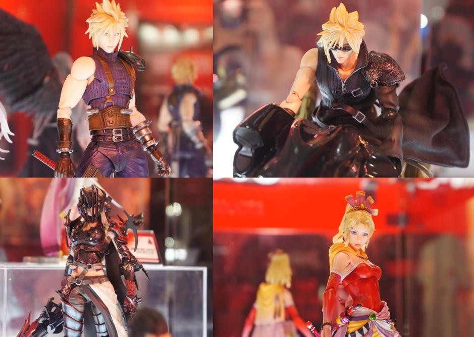 Tgs展示 新作 プレイアーツ改 ティナ クラウド アラネア かんなり