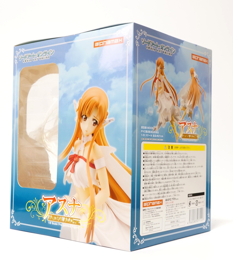 alpha - アスナ ALOver. ソードアート・オンライン 1/8 完成品 フィギュア(AX-0112) アルファマックス alpha - アスナ ALOver. ソードアート・オンライン 1/8 完成品