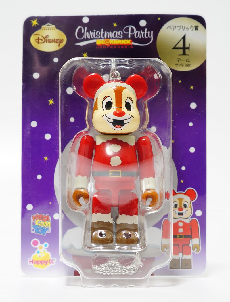 Happyくじ Disney Christmas Party ベアブリック をひいてきた かんなり