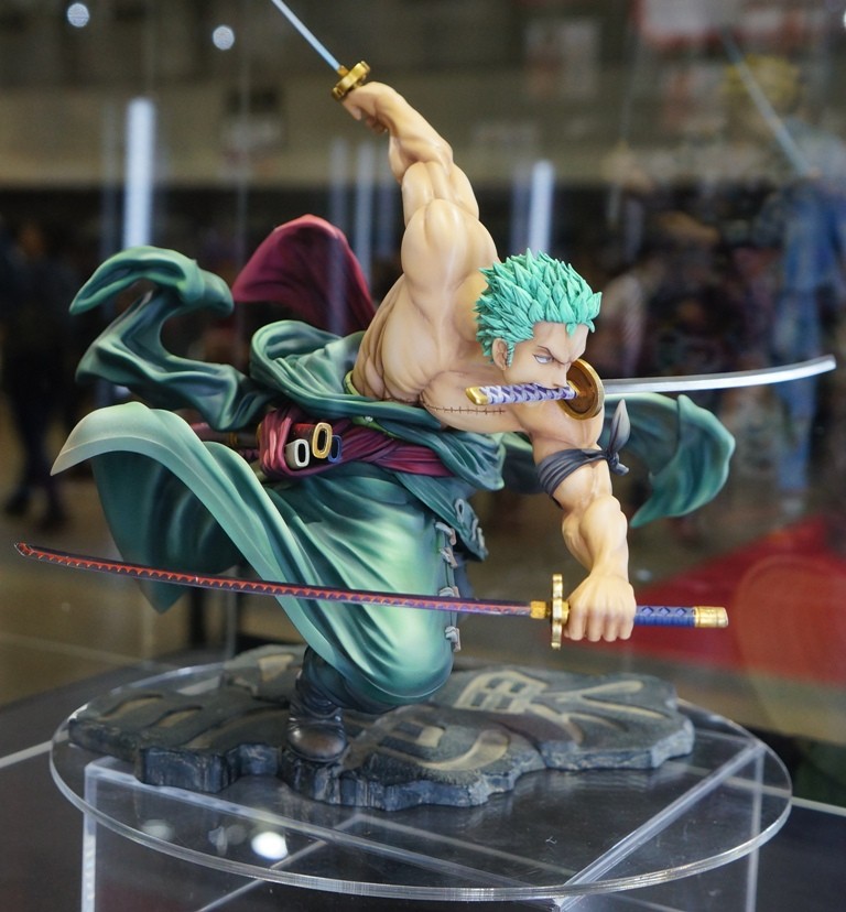 東京コミコン18展示 メガハウス ロロノア ゾロ Ver 三 千 世 界 かんなり