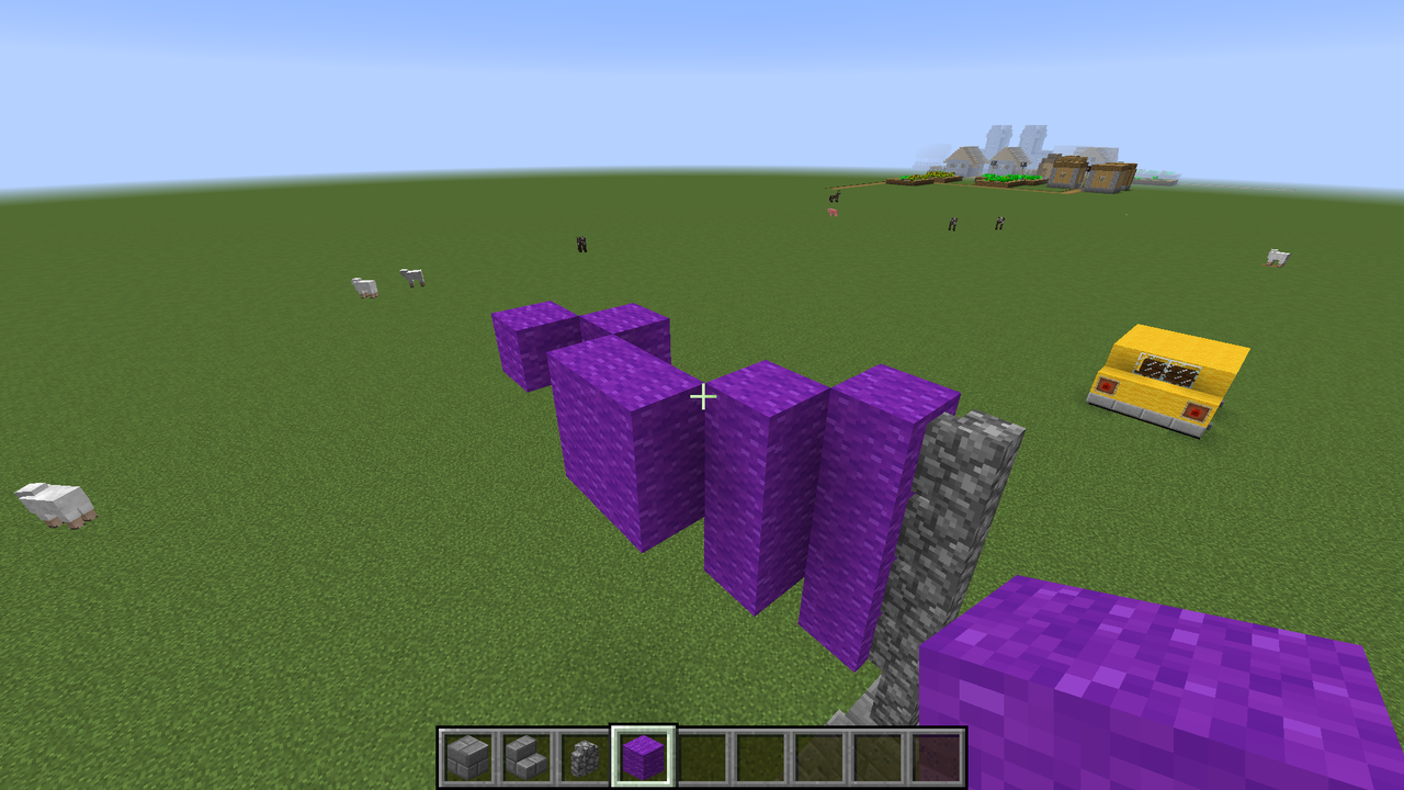 13日目 旗を作っていくよ Minecraft モノづくり 開拓日記
