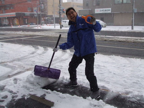 雪かき