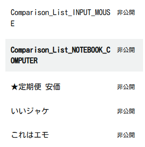 まとめ売り　un品　他の方購入不可 Amazonの自分の非公開ほしいものリストに「Comparison_List_＊＊_