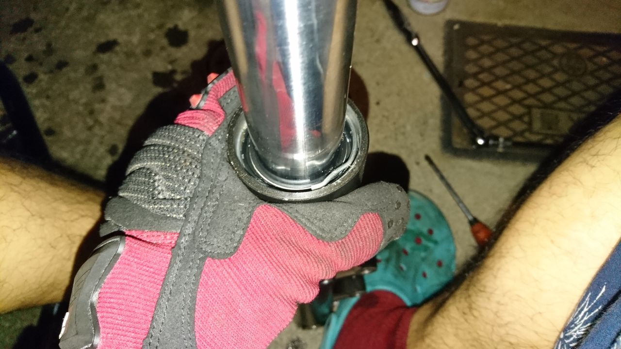 Cbr250r フロントフォークoh ブレーキホース交換 2代目カズートの挑戦日記