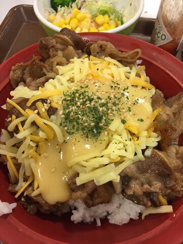牛丼 すき家 チーズ牛カルビ丼 脳窓全開ブログ