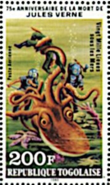 海底二万里.大ダコと戦う.トーゴ.1980