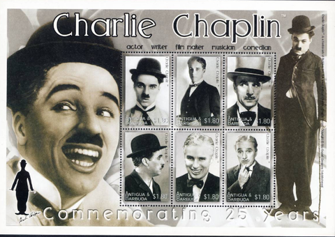 アンティグア・バーブーダチャップリン.連刷.