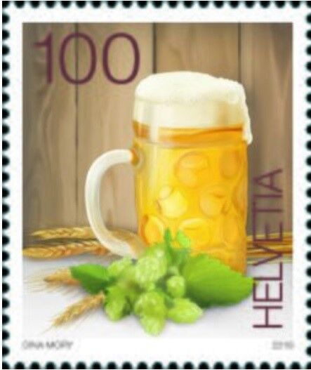 ビールとホップ.スイス.2019