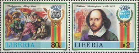 シェークスピアとリア王.リベリア.1987