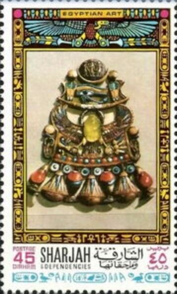 ツタンカーメンのスカラベ.シャルジャ.1973