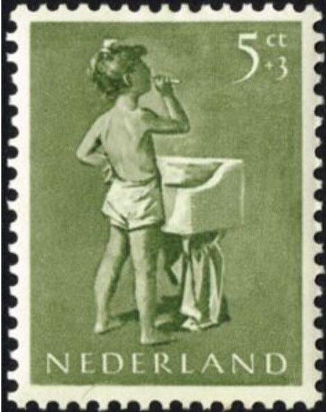 歯磨き.オランダ.1954