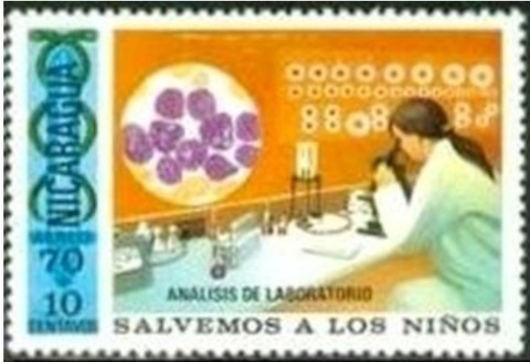 血液染色.ニカラグア.1973