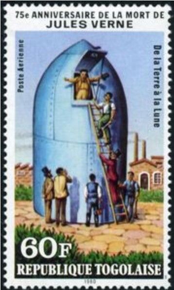 ベルヌ.月へのロケット.トーゴ.1980